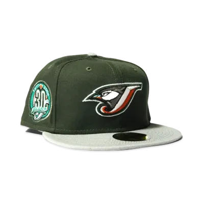 NEW ERA Toronto Blue Jays 30th ANNIVERSARY 59FIFTY "OLIVE x GRAY"