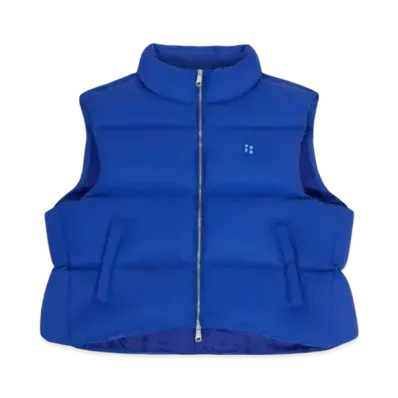 ADERERROR Tag Puffer Vest 01 "Blue"