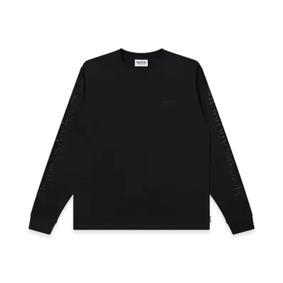 Mercedes Anchor inc. Clear Printed L/S Tee "Black"