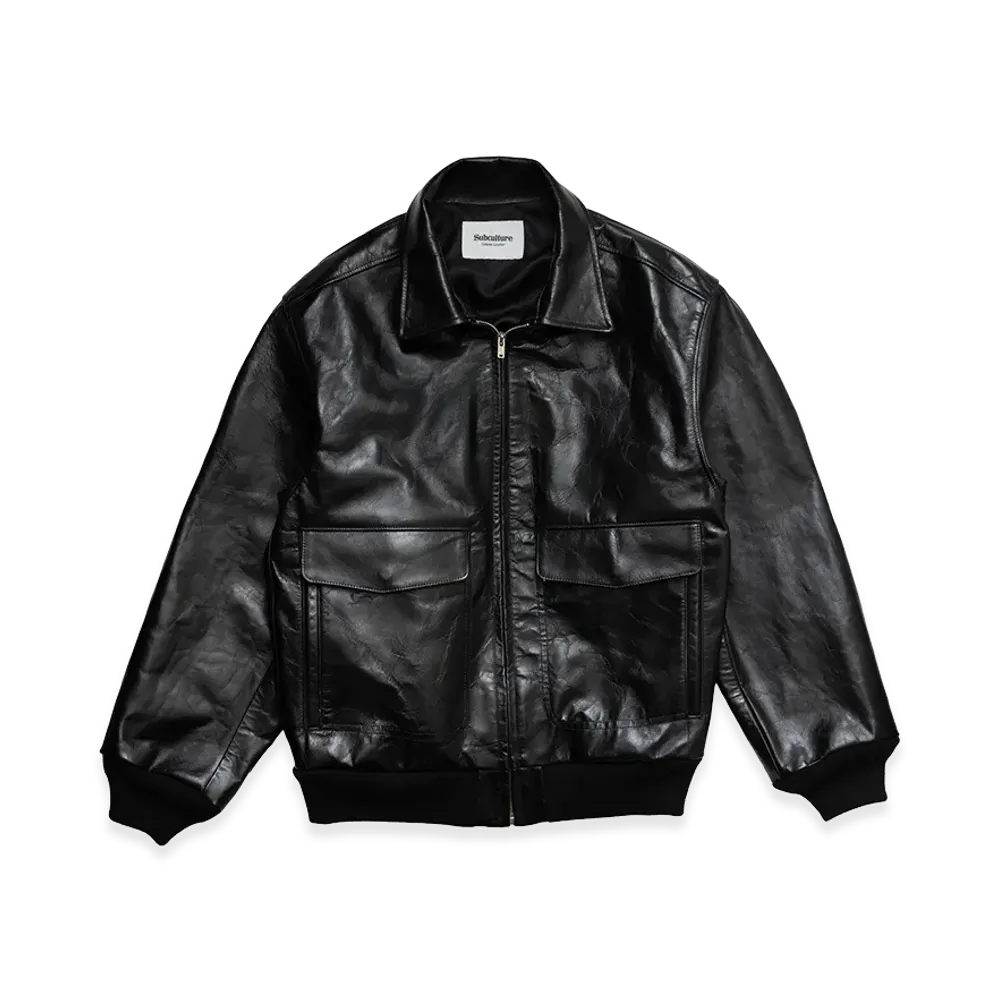 SubCulture S-2 Horsehide Jacket "Black"