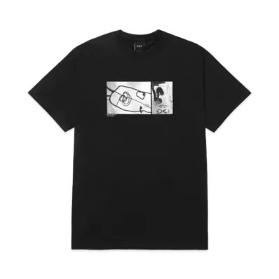 HUF Mason Photos Tee "Black"
