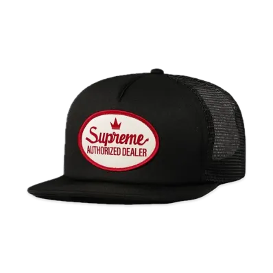 Supreme Authorized Mesh Back 5-Panel "Black" (21FW)