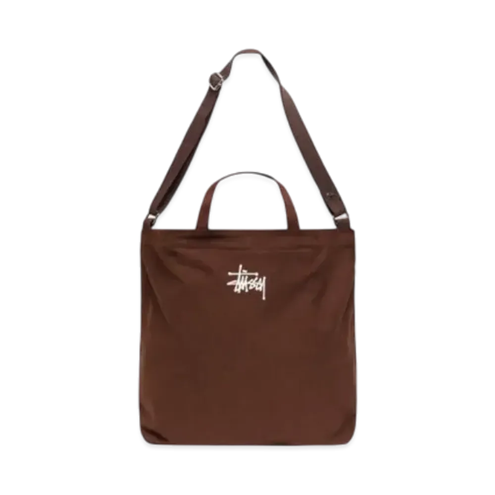 Stussy Canvas Crossbody Bag "Brown"
