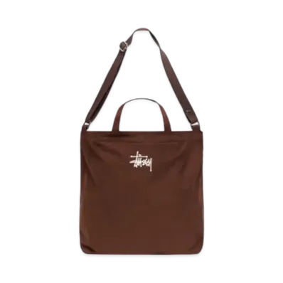 Stussy Canvas Crossbody Bag "Brown"
