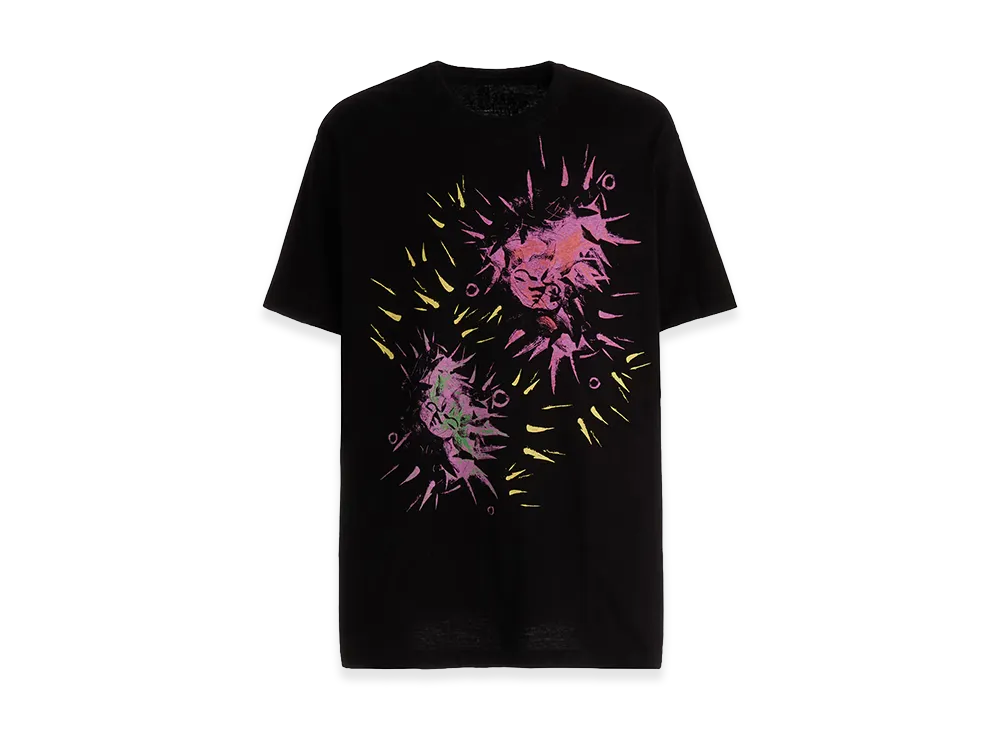 Ground Y x Taro Okamoto Graphic T-shirts "Tower of the ever young sun" "Black"
