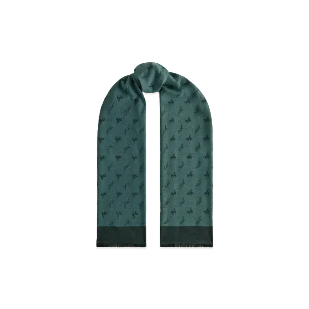 Kith Pegasus Monogram Scarf "Rhythm"
