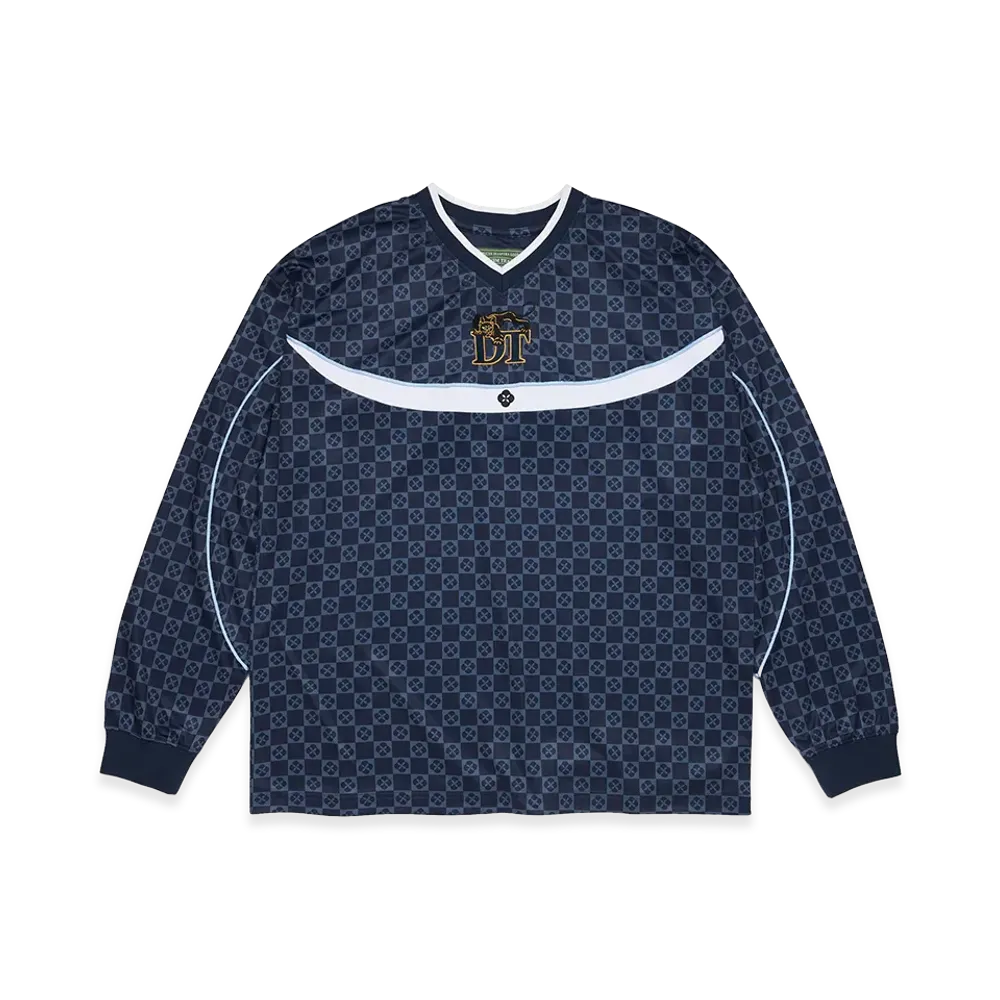 DENIM TEARS Shooting Shirt "Navy"
