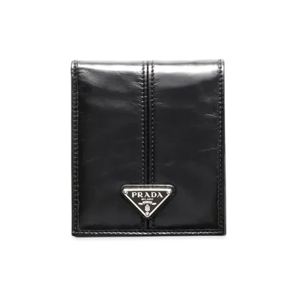 PRADA Leather Wallet "Black"