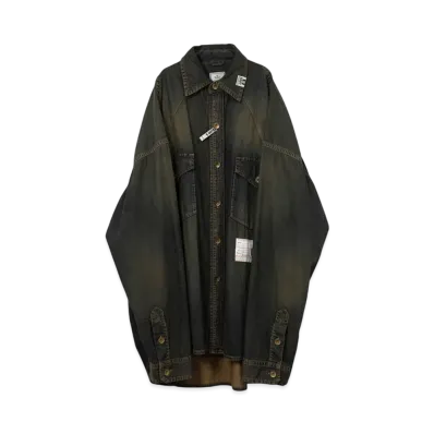 Maison MIHARA YASUHIRO Huge Western Denim Shirt "Indigo"