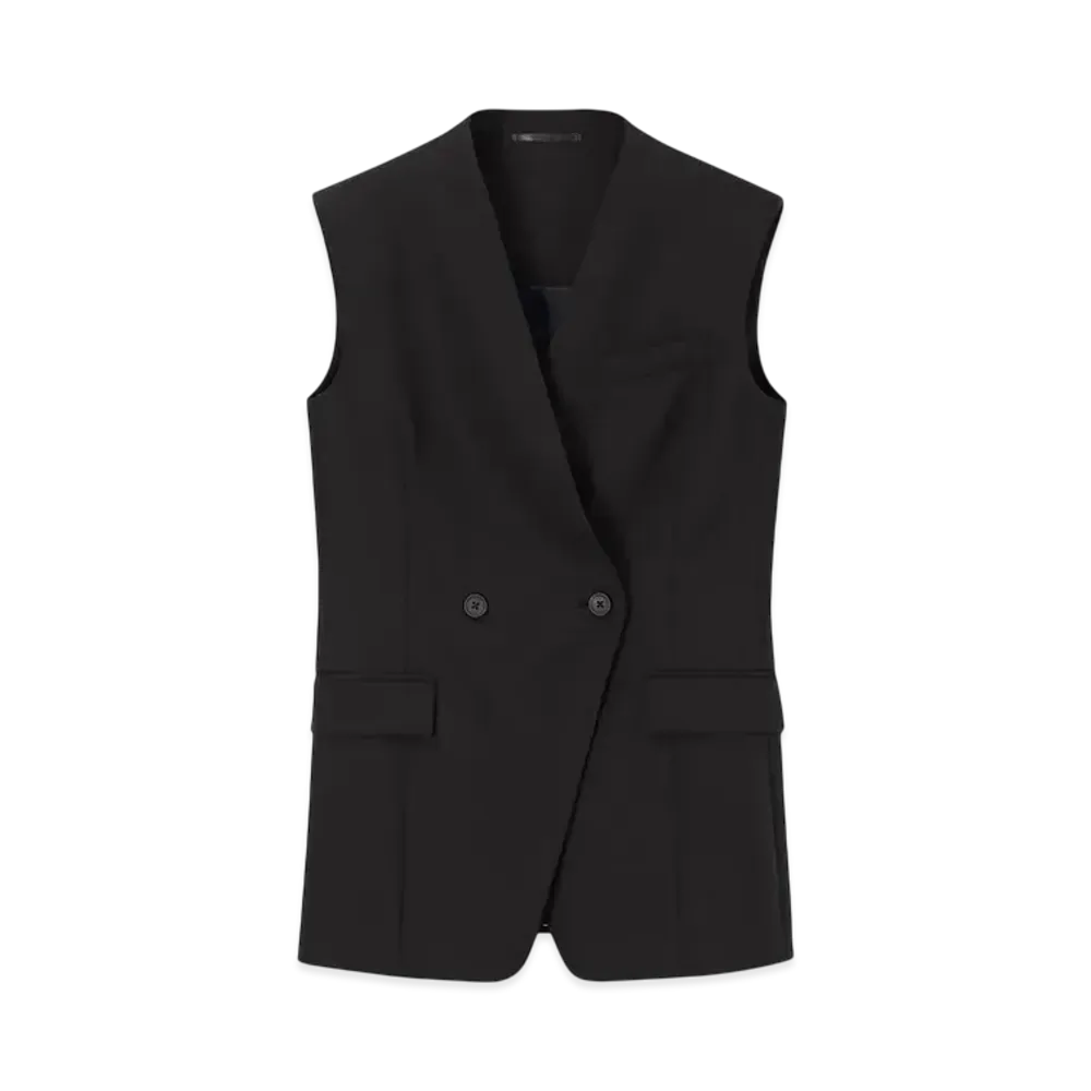 Paul Smith Women's Sleeveless Wool Jacket "Black"