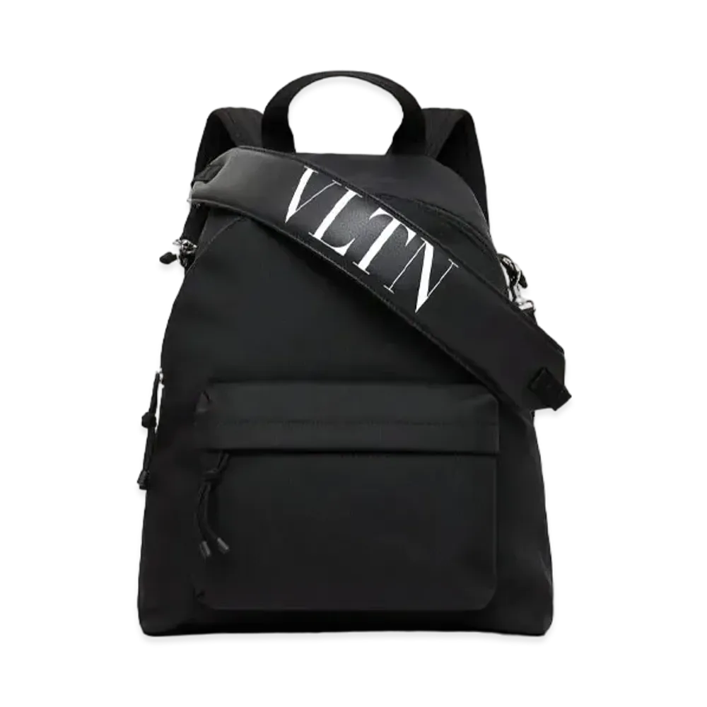 Valentino VLTN Nylon Backpack "Black"