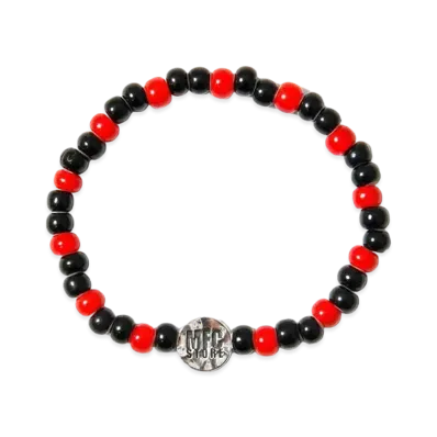 MFC STORE x GARNI Beads Anklet No.2 "Black/Red"