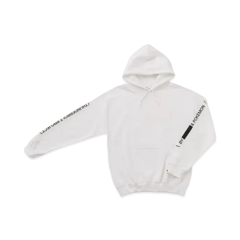 FRAGMENT x POKEMON THUNDERBOLT PROJECT PRINT HOODIE "White"