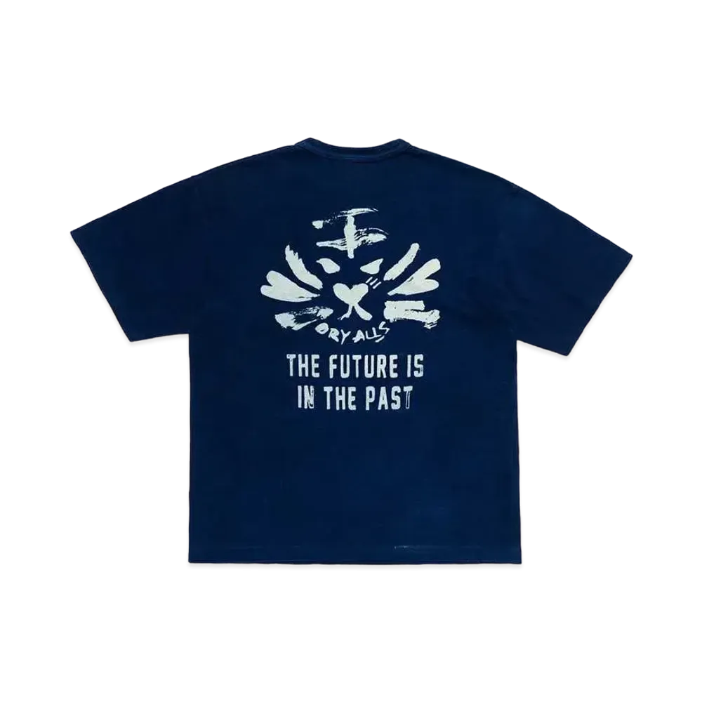 HUMAN MADE Indigo Dyed T-Shirt #1 "Indigo"