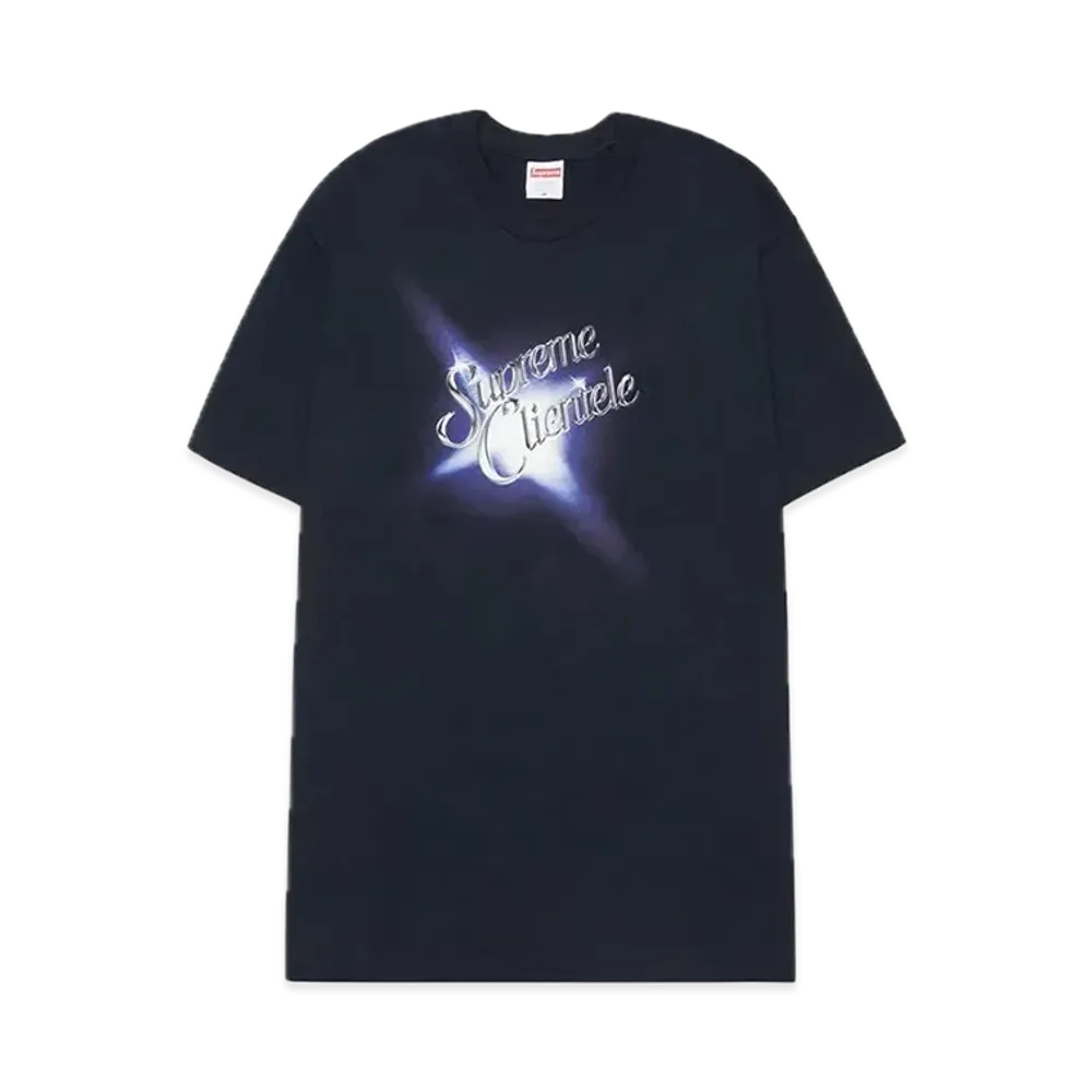 シュプリーム クライアンテル Tシャツ "ネイビー"