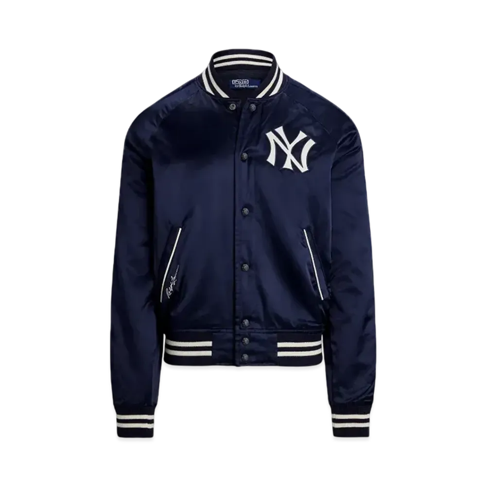Polo Ralph Lauren x MLB Yankees Satin Jacket "Navy"