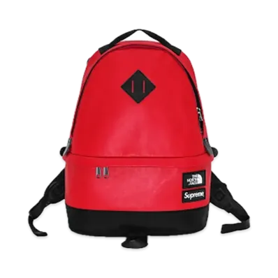 Supreme x The North Face Leather Day Pack "Red"