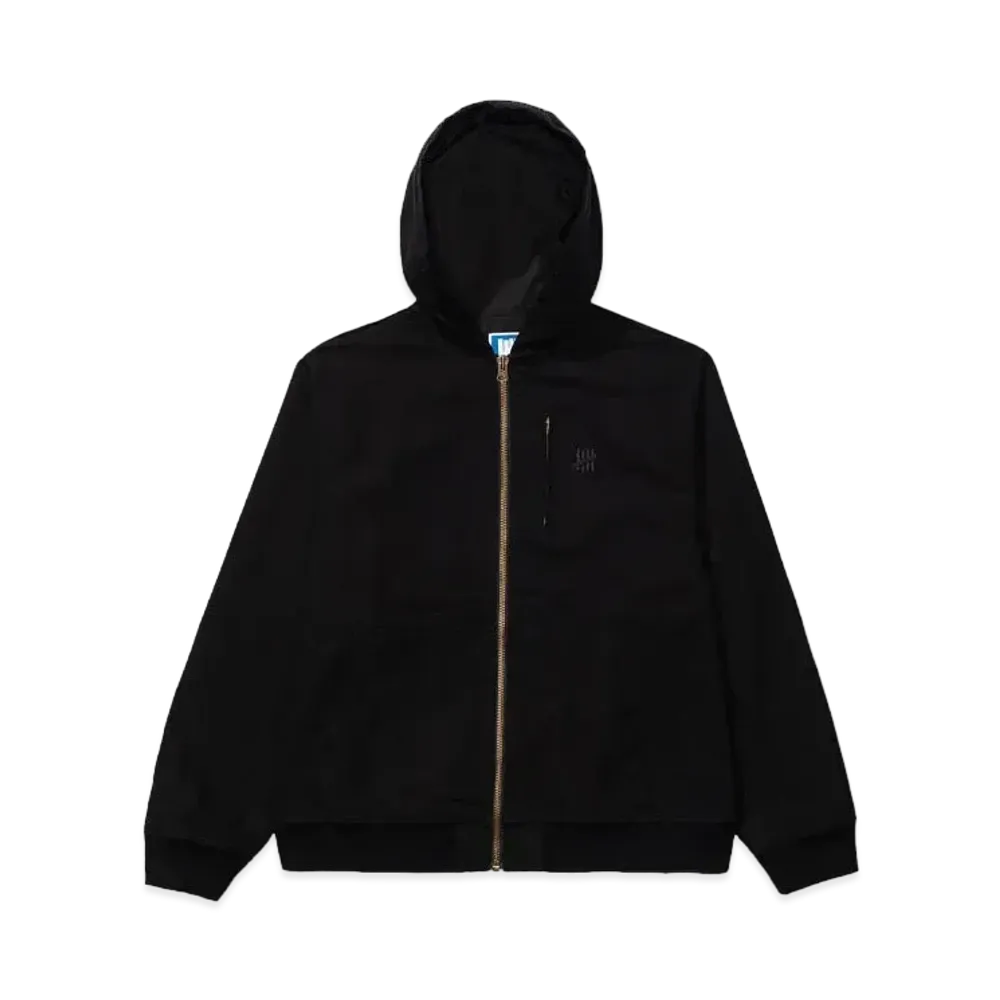 UNDEFEATED Hooded Worker Jacket "Black"