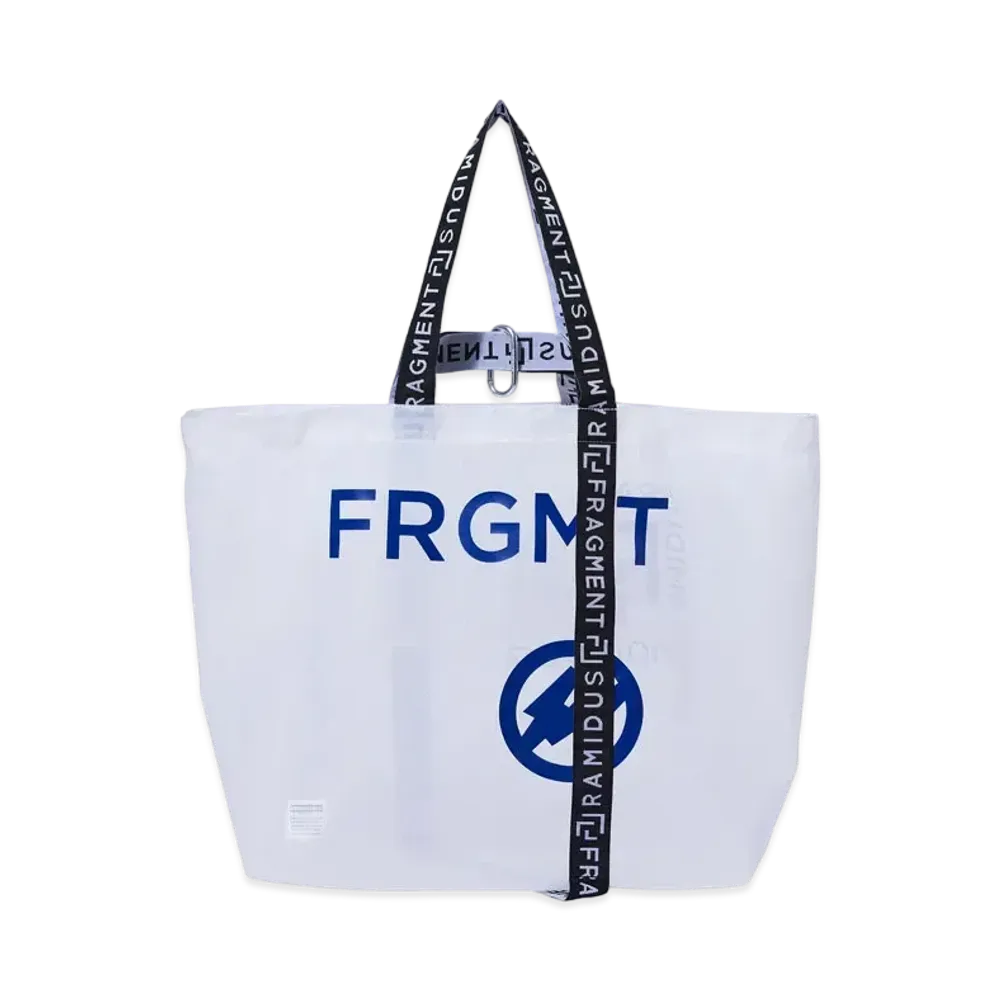 FRAGMENT x RAMIDUS TOTE BAG (LL) "White"