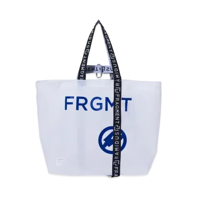 FRAGMENT x RAMIDUS TOTE BAG (LL) "White"