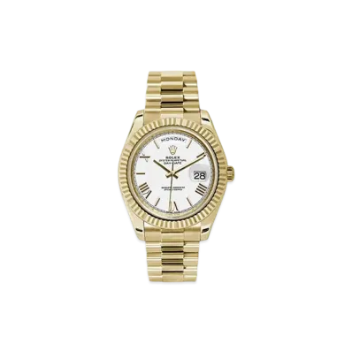 ROLEX Day-Date 40 White Dial 228238