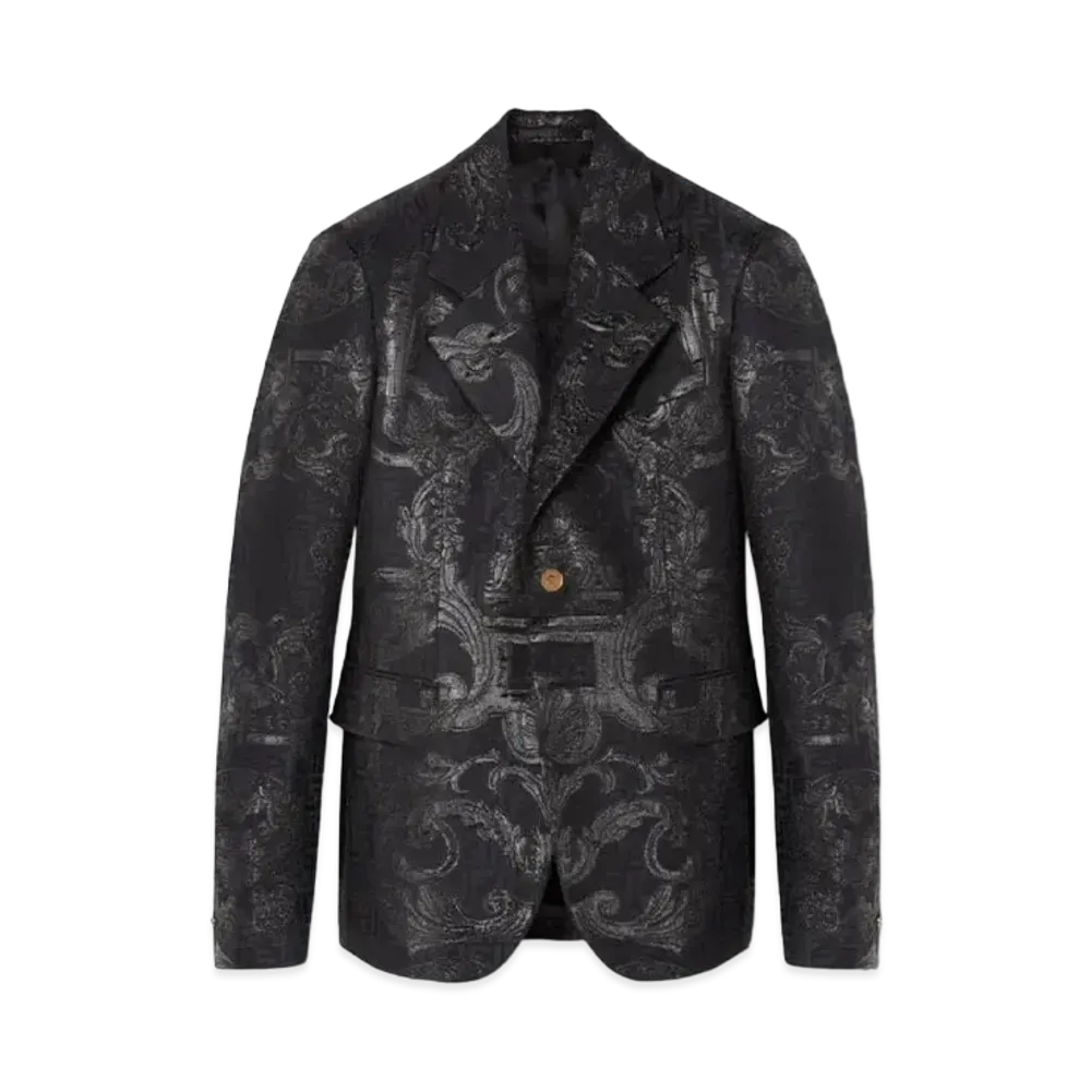 FENDI x Versace Fendace Jacquard Blazer "Black"