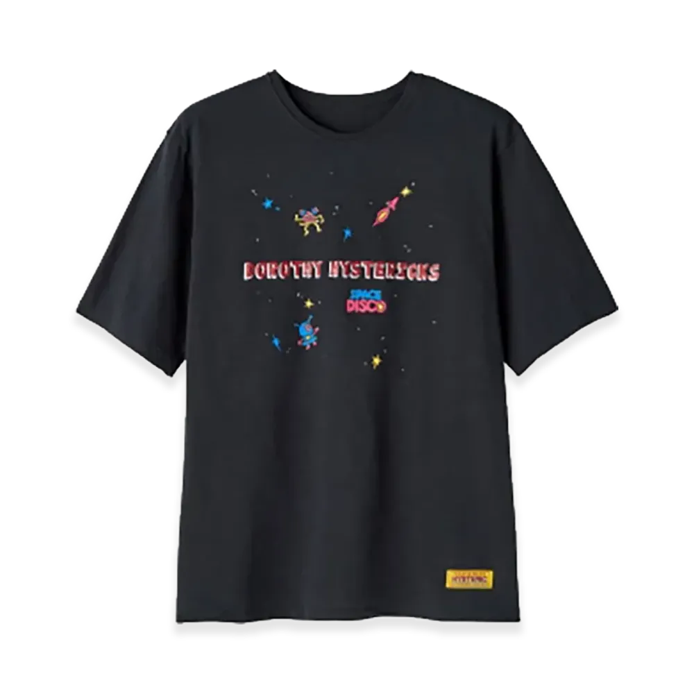 HYSTERIC GLAMOUR x DOROTHY HENDRICKS Space Disco Tee "Black"