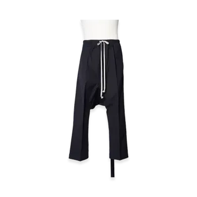 Rick Owens Drawstring Cropped -TE- "Black"