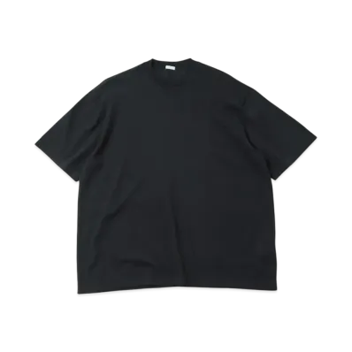 A.PRESSE High Twisted Cotton S/S T-Shirt "Black"