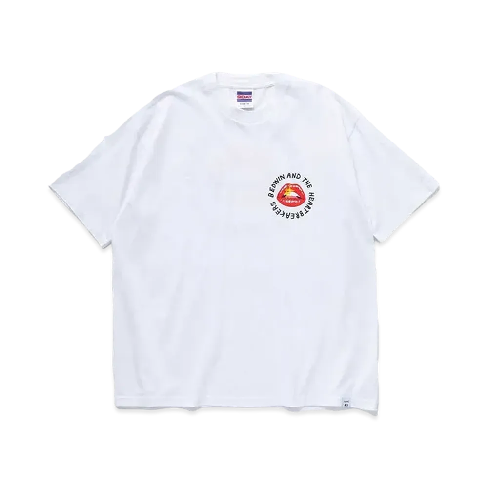 Bedwin & the heartbreakers J.ANDRE Ex. S/S PRINTED TEE "FRED" "WHITE"