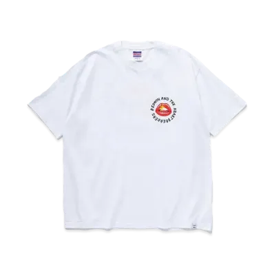 Bedwin & the heartbreakers J.ANDRE Ex. S/S PRINTED TEE "FRED" "WHITE"