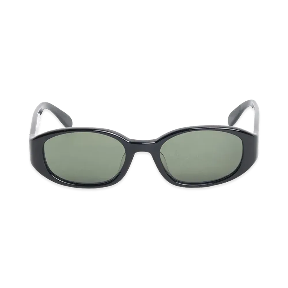 Stussy Roman Sunglasses "Black/Dark Green Lens"