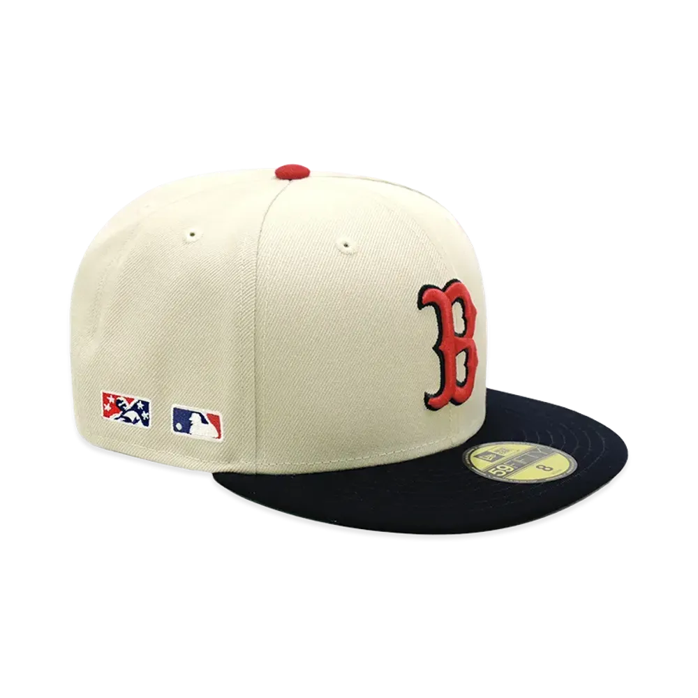 NEW ERA x THE CAP 59Fifty Farm Team Boston Red Sox "Stone/Navy"