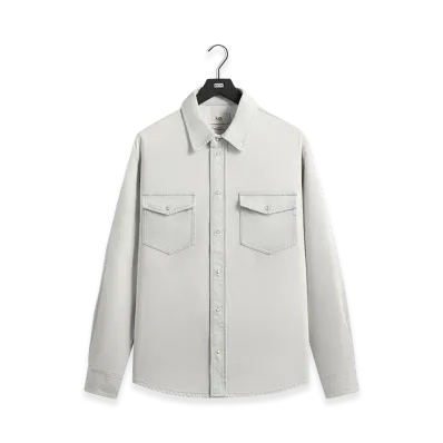 Kith Midweight Denim Long Sleeve Warwick Shirt "Eden Wash"