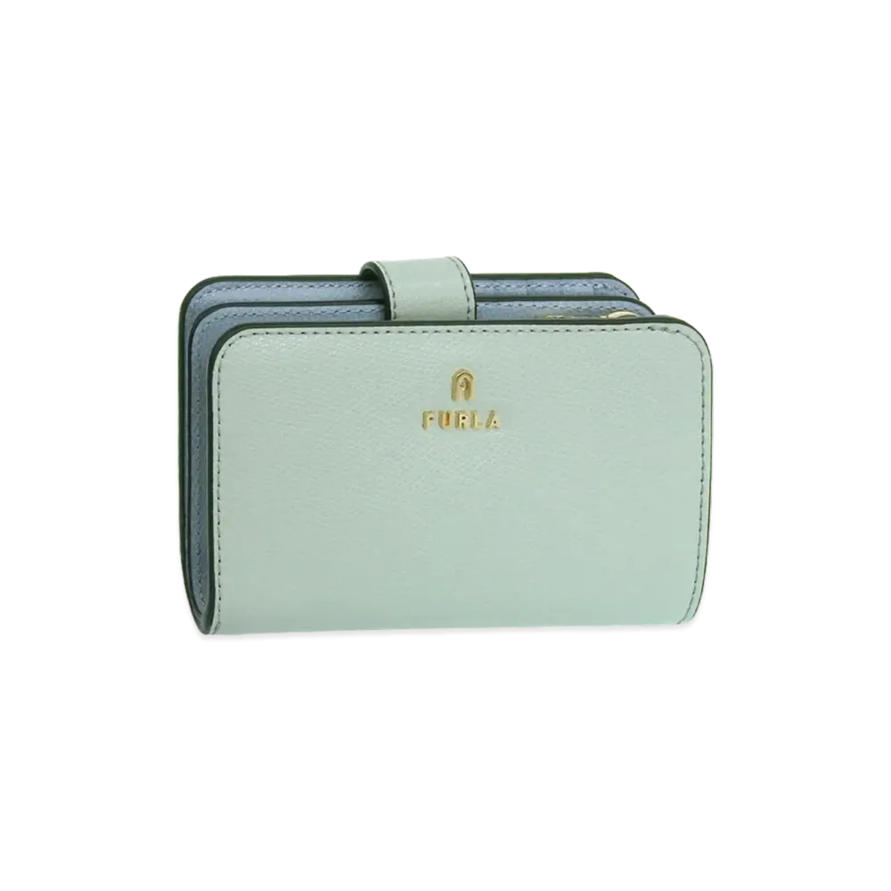 FURLA Camelia M Compact Wallet "Green"