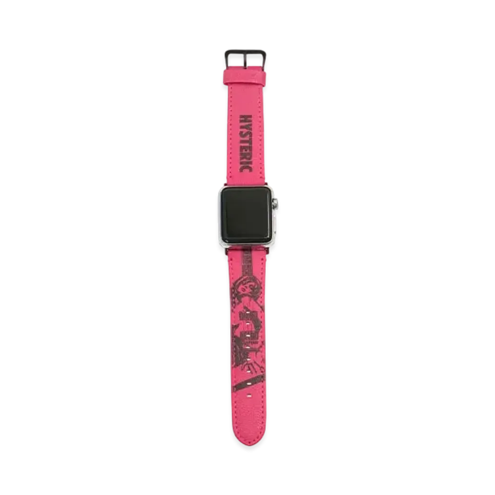 HYSTERIC GLAMOUR Guitar Girl Apple Watch Band "Pink"