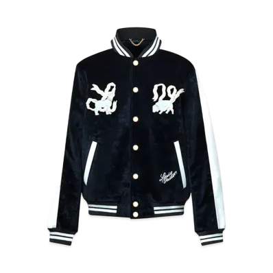 Louis Vuitton Denim Velvet Souvenir Jacket "Indigo"