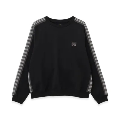 NEEDLES x B'2nd Exclusive Track Crew Neck - Cotton Jersey "Black"