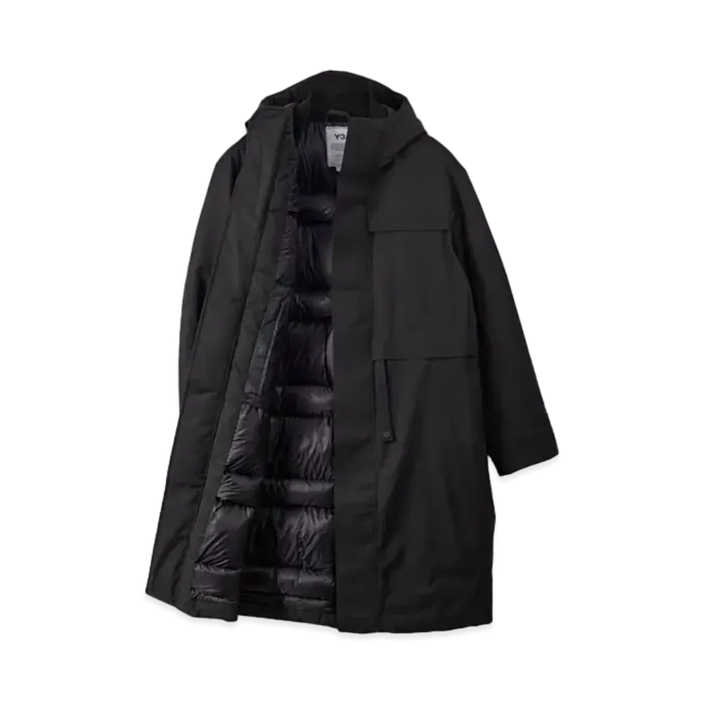 Y-3 W Classic Cotton Gore-Tex Down Parka "Black"