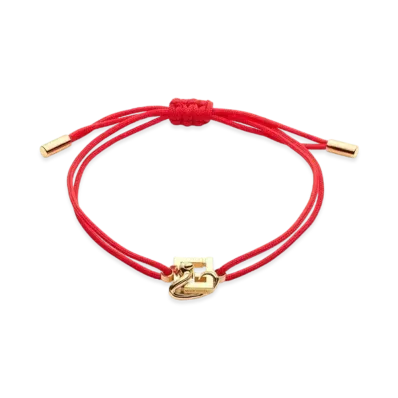 Pokemon x Fragment x FENDI Dratini Ribbon Bracelet "Red"