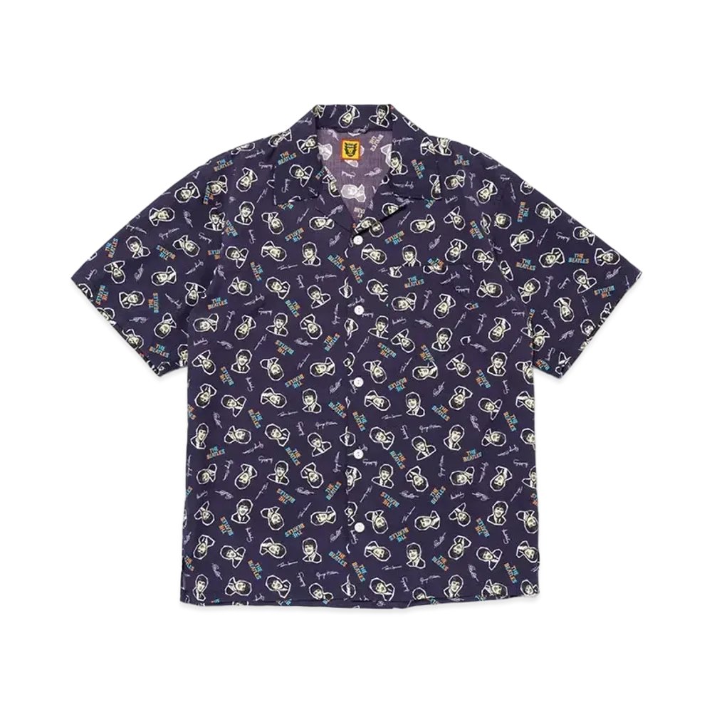 HUMAN MADE Beatles Aloha Shirt "Navy"