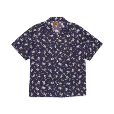 HUMAN MADE Beatles Aloha Shirt "Navy"