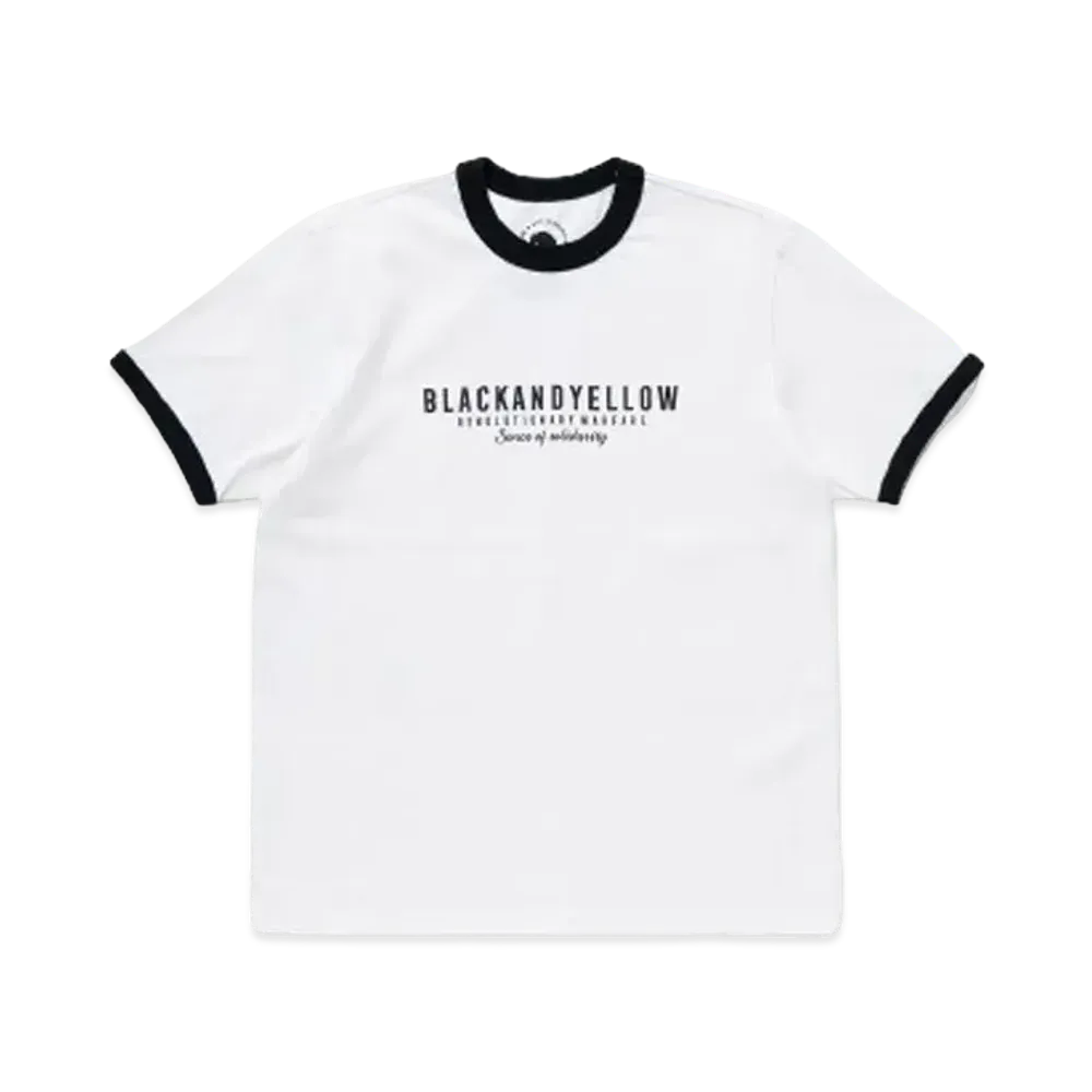 RATS TRIM TEE "WHITE"