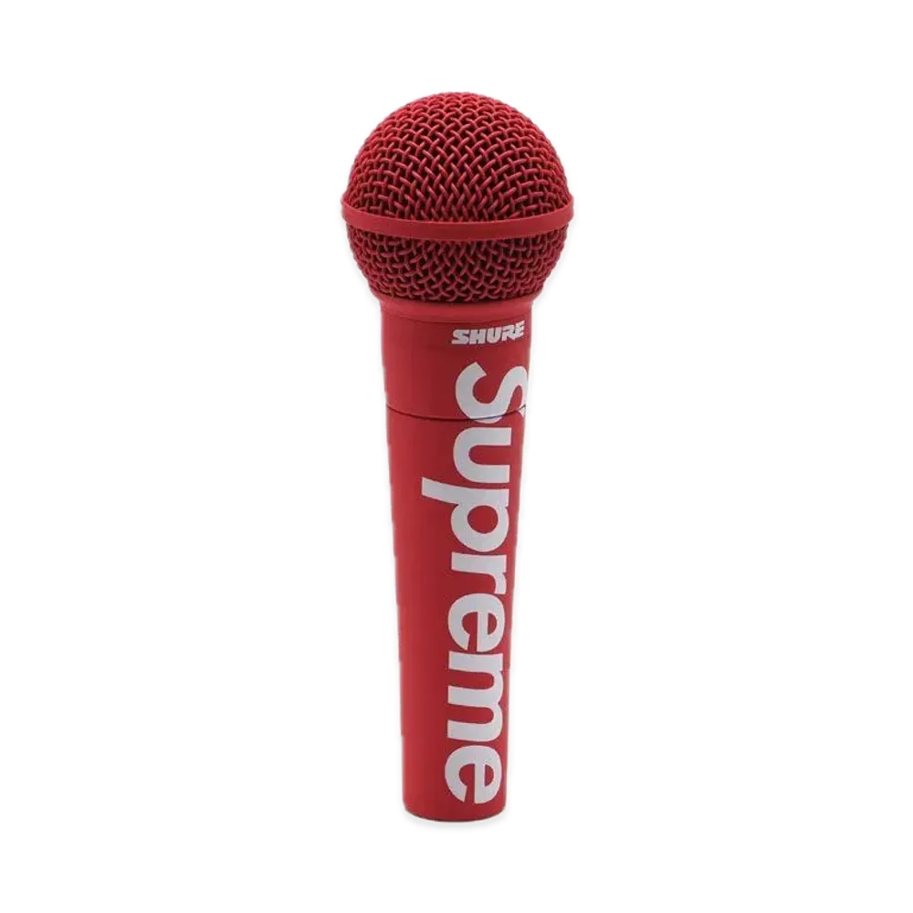 Supreme x Shure SM58 Vocal Microphone "Red"