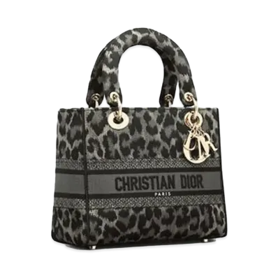 Dior Medium Lady D-Lite Bag "Gray"