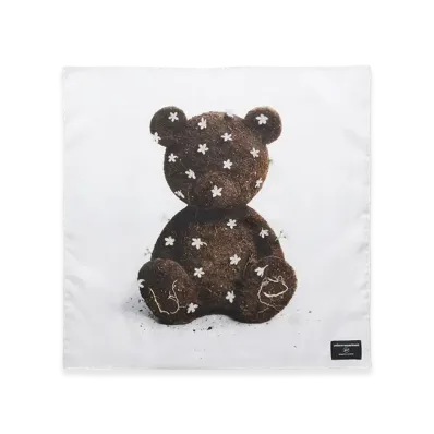 Uniform Experiment x Yuni Yoshida Mud Doll Handkerchief "White"