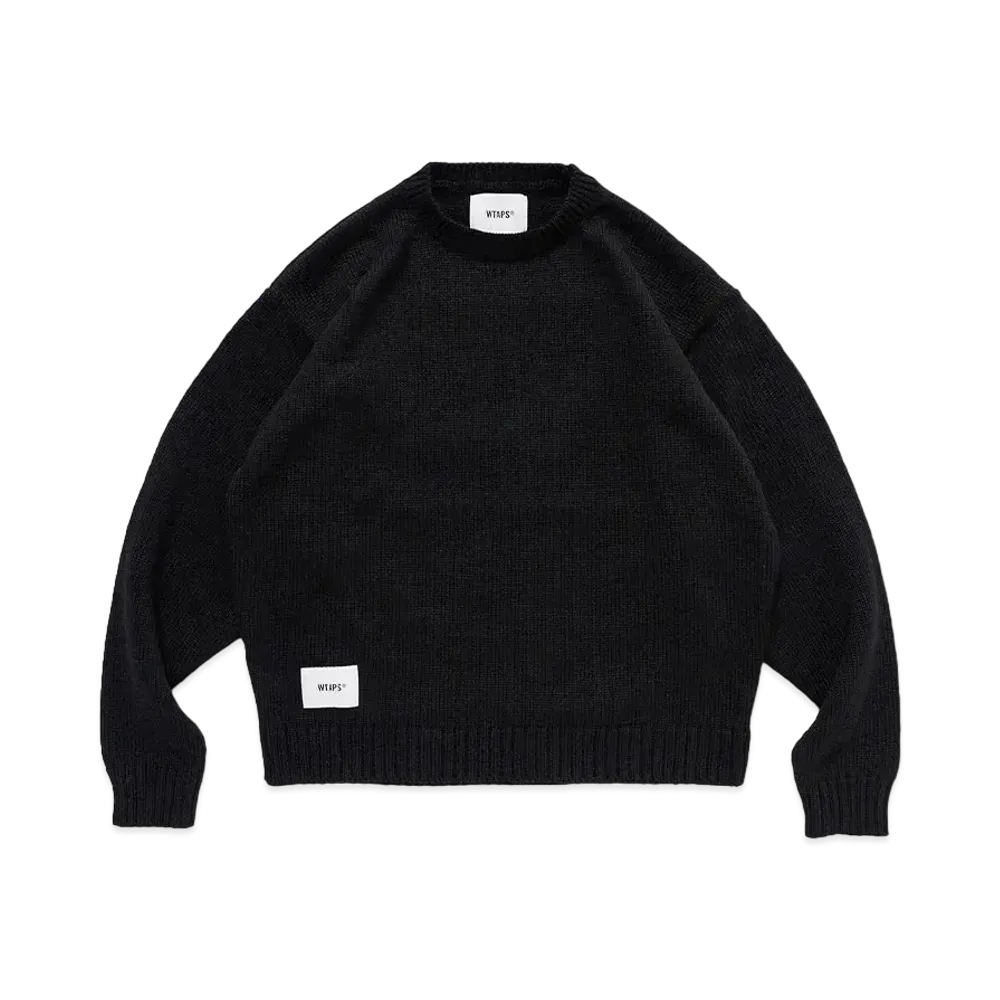 WTAPS Sign / Sweater / Poly "Black"