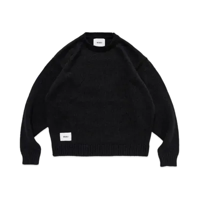 WTAPS Sign / Sweater / Poly "Black"