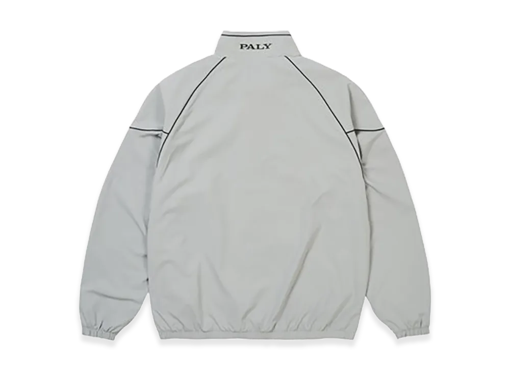 PALACE プロチームジャケット Mサイズ グレー/ホワイト パレスプロチーム パイプドシェルジャケット 