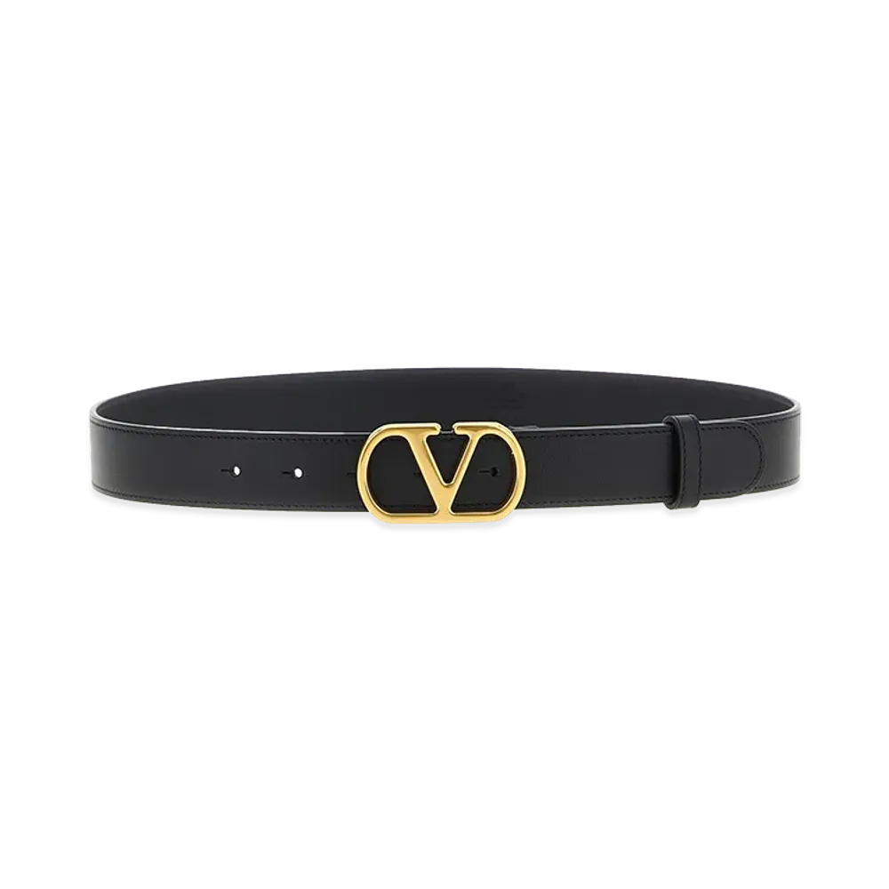 Valentino Garavani Women's 'vlogo Signature' Belt "Black"
